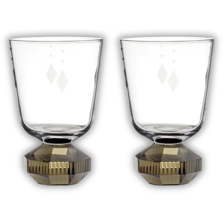 Chelsea Low Crystal-Bronze Base