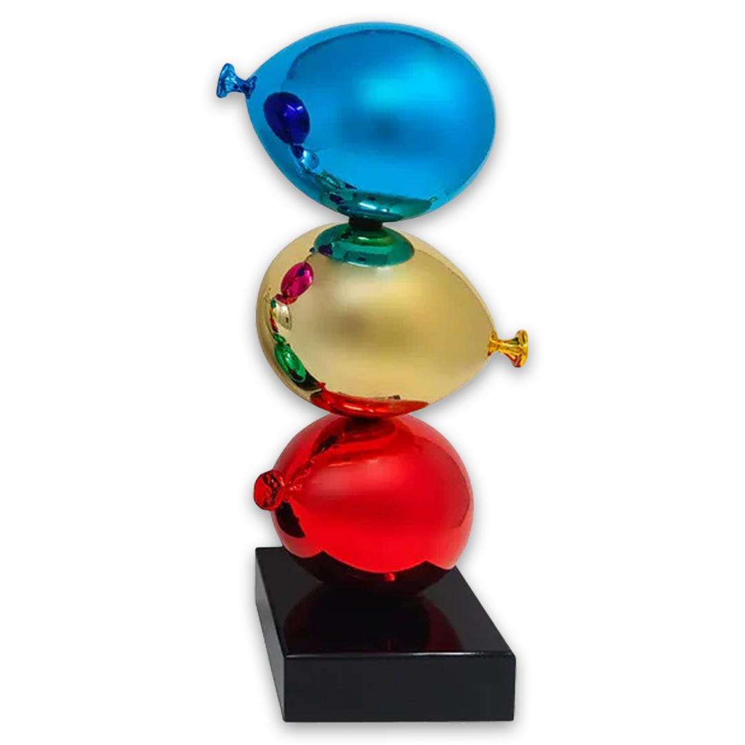 Zen Baloons Blue-Gold-Red