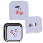 LASSIG SNACK BOX - HAPPY FRUITS CHERRY