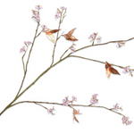 Acrylic Flower Spray Gold / Lavender