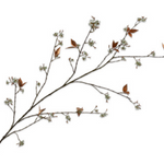 Acrylic Flower Spray Grn/Gold