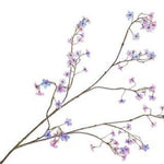 Acrylic Flower Spray Gold/ Pink