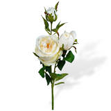 Rose Spray Cr/Wht