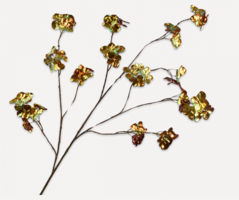 Hydrangea Acryl Brown