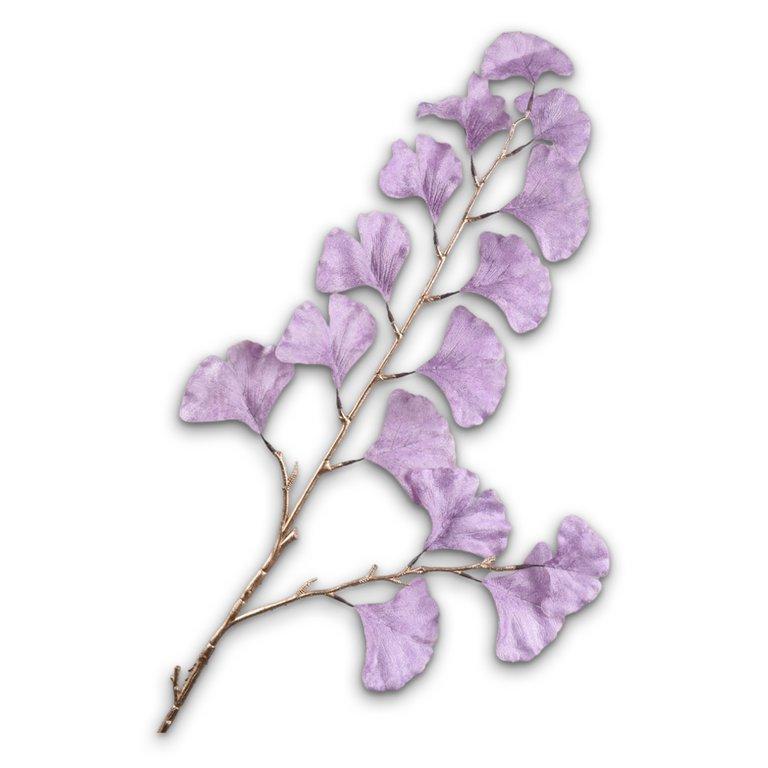 Ginkgo Branched Gold/Lav