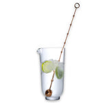Hepburn Mixing Glass With Metal Stirrer - Clear