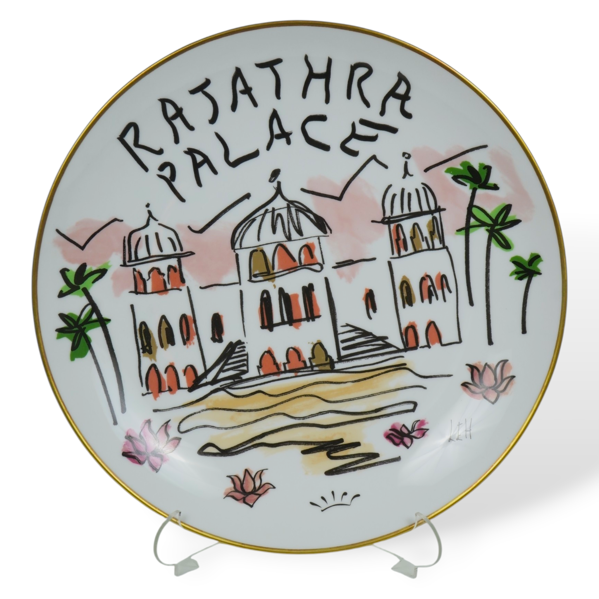 23 Rim Soup Plate-Rajathra Palace