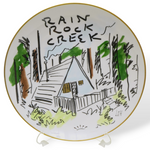 23 Rim Soup Plate- Rain Rock Creek