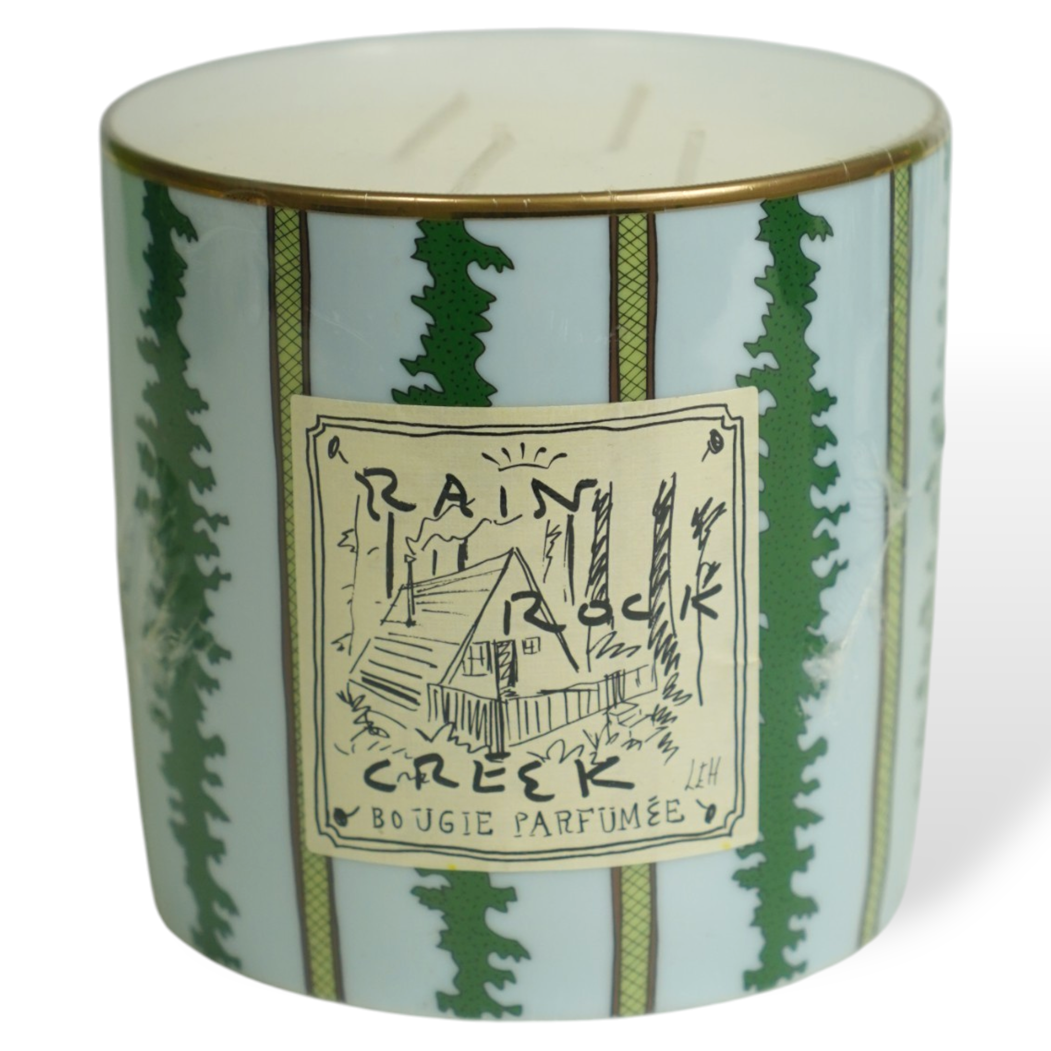 Large Scented Candle Rain Rock Creek