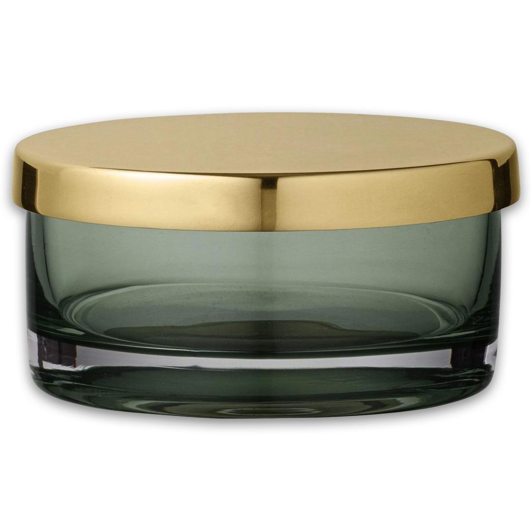Tota Cylinder Jar With Lid Forest- S - Forest Green