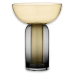 Torus Vase - Amber Black - Amber-Black