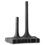Double-Stem Vase - Black