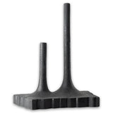 Double-Stem Vase - Black