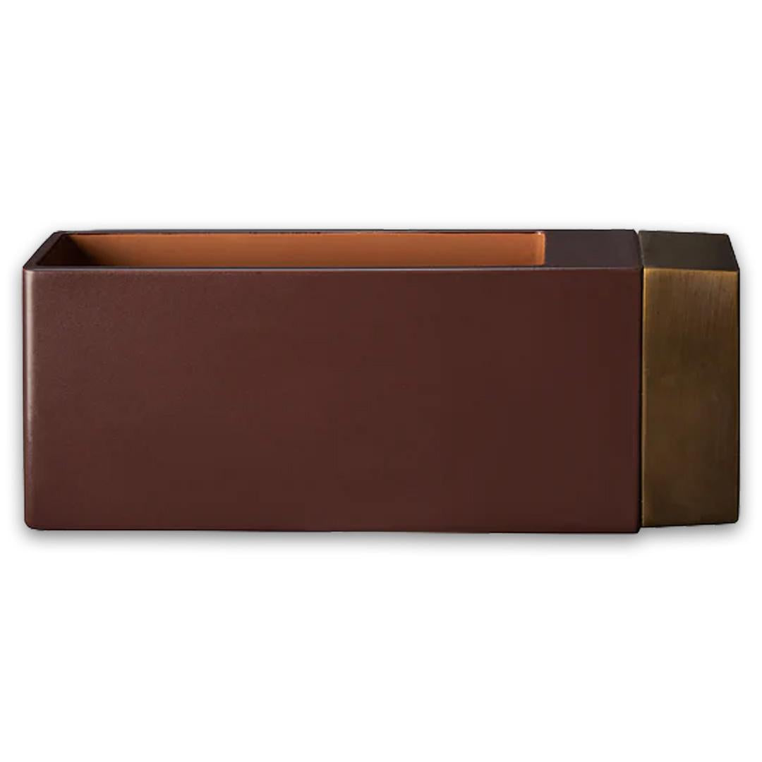 Vase By Dimorestudio - Brown And Bronze