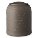 Vase With Lid By Benjamin Hubert - Beige