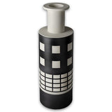 Vase By Ettore Sottsass - Black And White