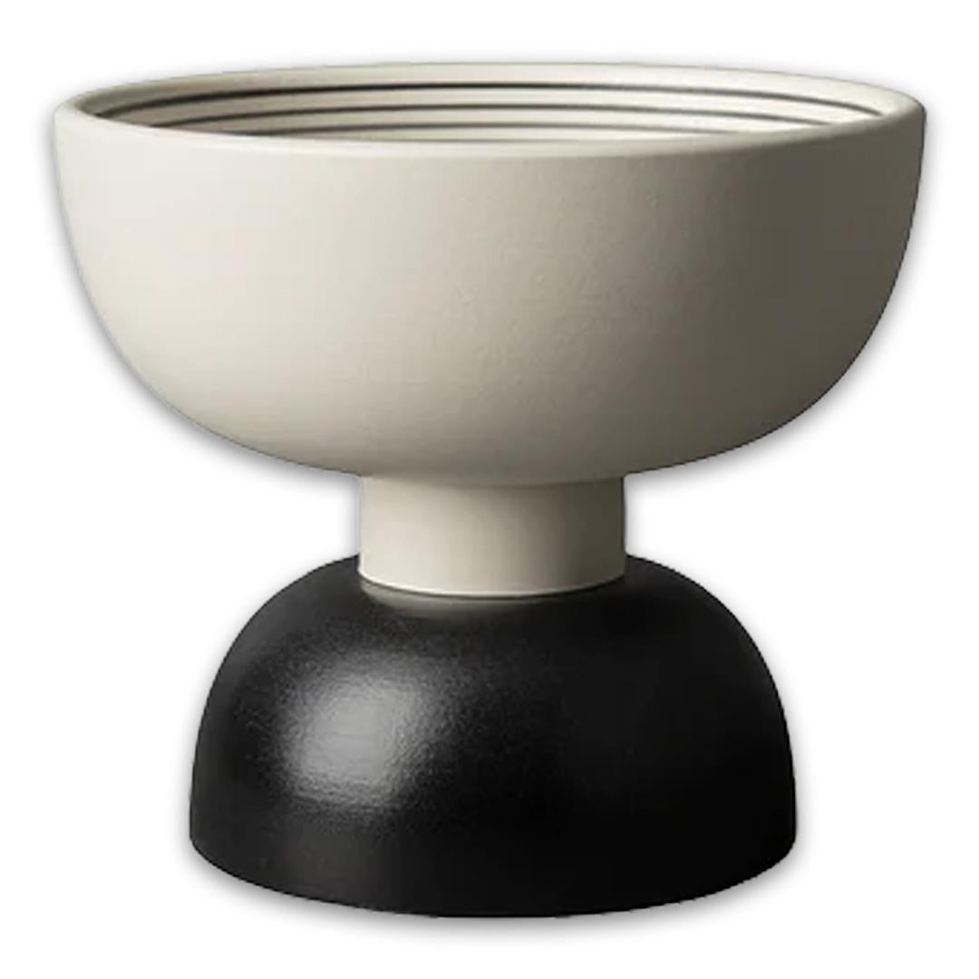 Centrepiece By Ettore Sottsass - Black And White
