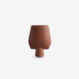 Sphere Vase Square, Big - Terracotta