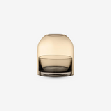 Tota Lantern For Tea Light, Amber/Black