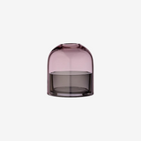 Tota Lantern For Tea Light, Rose/Black