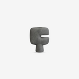 Tribal Vase, Mini - Dark Grey