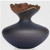 Bloom Stacking Vessel | Smoke Satin
