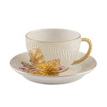 ACAPULCO TEA CUP AND SAUCER WHITE