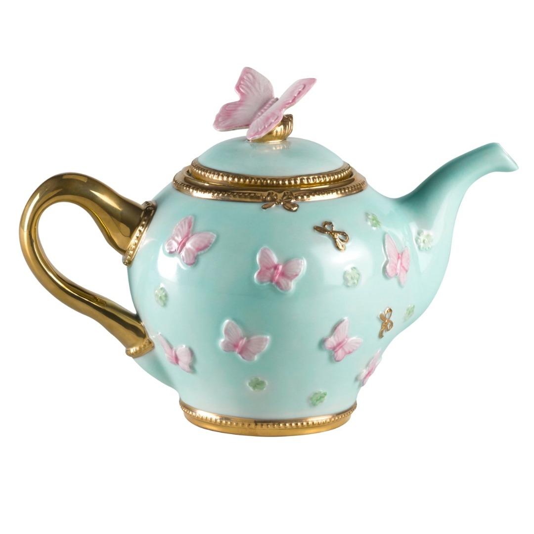 BUTTERFLY TEA POT 90 cl / 6 cups