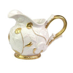 TAORMINA CREAMER 25 CL WHITE-ANTIQUE GOLD