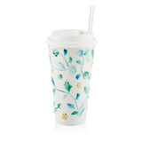Taormina Turquoise & Gold Travel Mug
