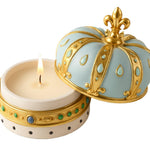 BABY CROWN SCENTED CANDLE-BLUE