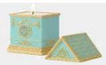 CHALET SCENTED CANDLE-BLUE