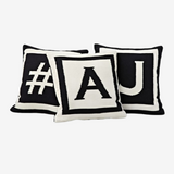 Reversible Letter Cushion K