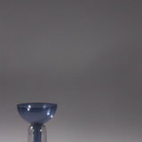 Torus Vase, Black/Navy - Small