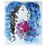MARC CHAGALL'S FLOWER BOUQUETS RECTANGULAR TRAY